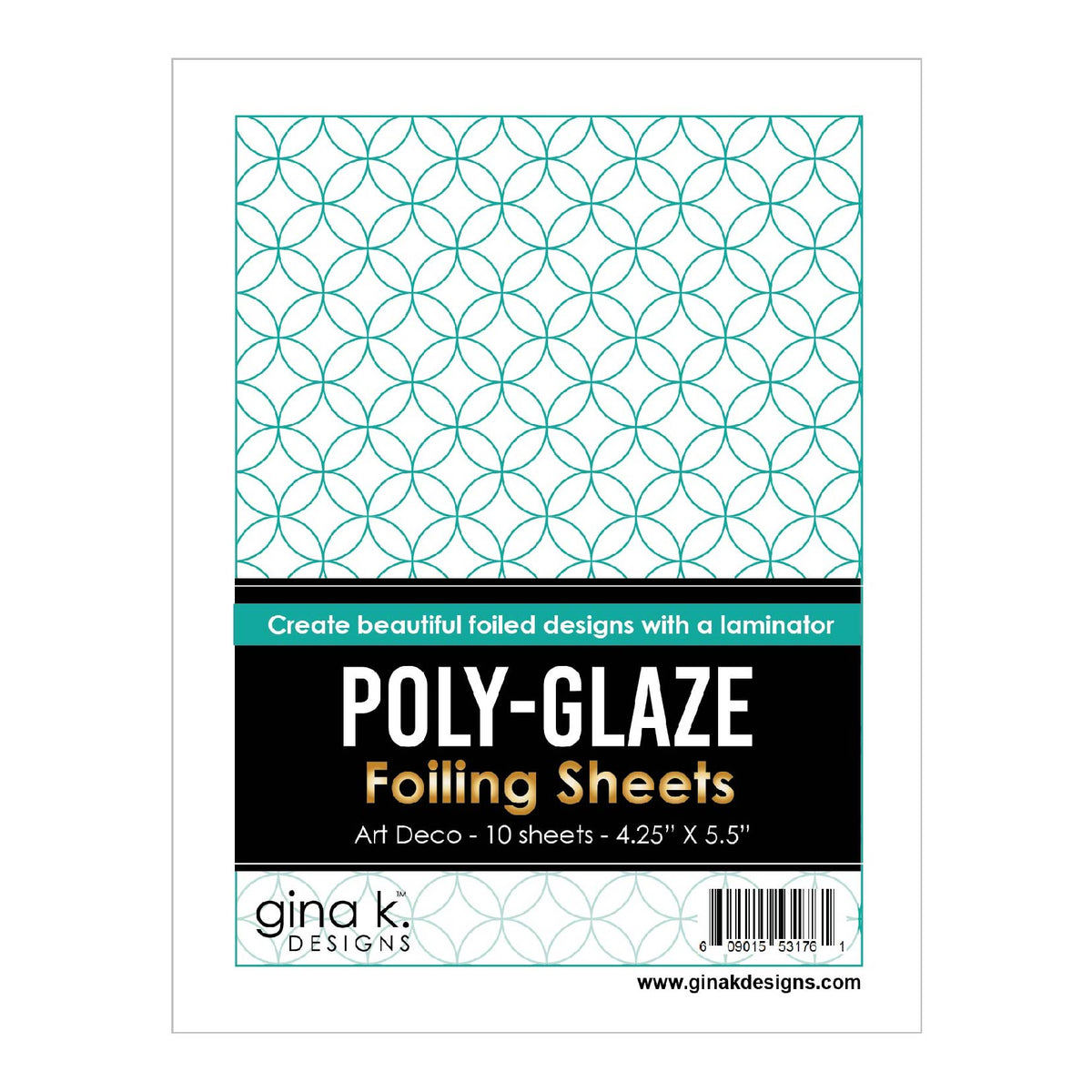 POLY-GLAZE Foiling Sheets- Art Deco – Gina K Designs, LLC