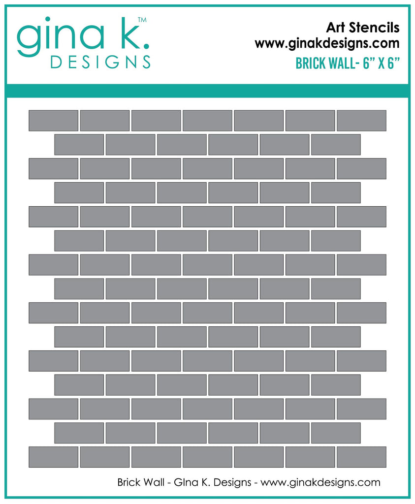 Brick Wall Stencil-01