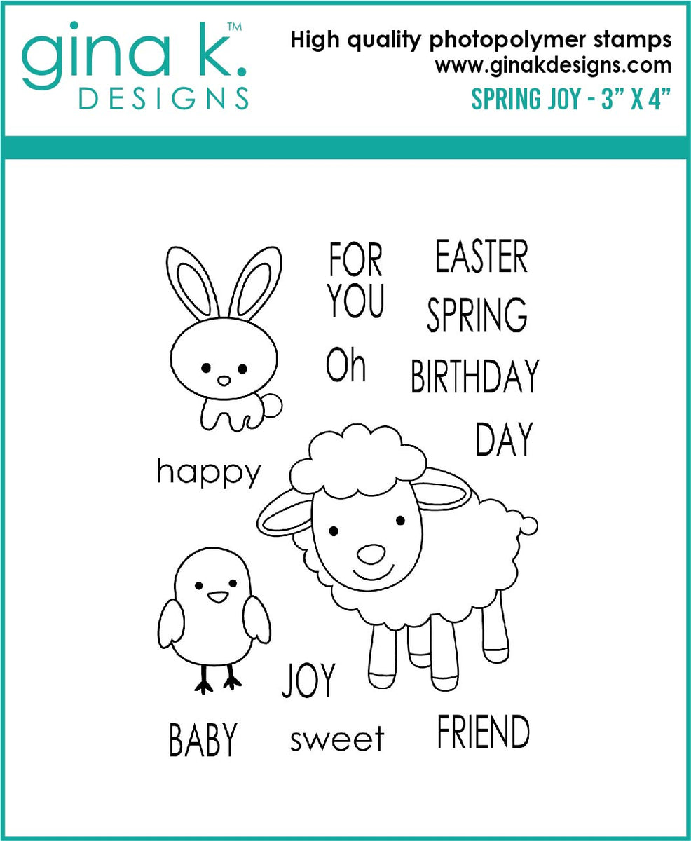 STAMPS- Early Spring MINI – Gina K Designs, LLC