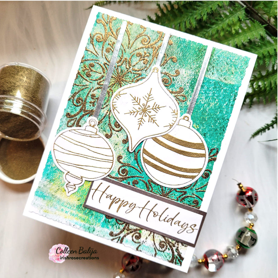 Gina K Designs - Holiday Tapestry Stamp Set