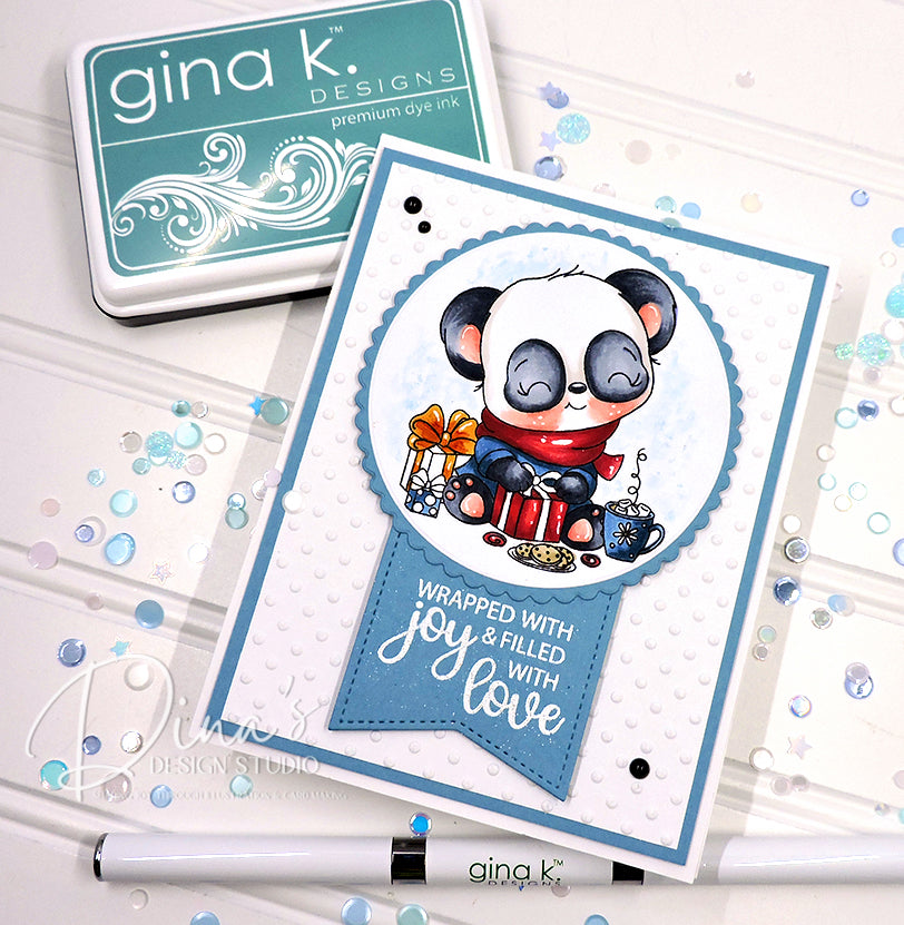 STAMPS- Special Delivery Pandas – Gina K Designs, LLC