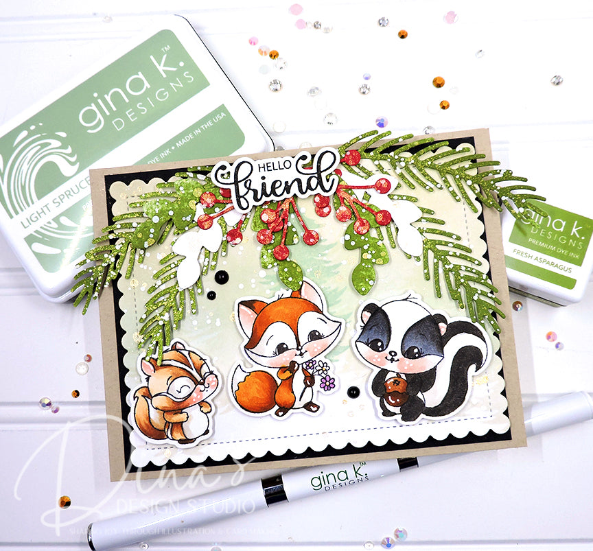 STAMPS- Heart of the Forest – Gina K Designs, LLC