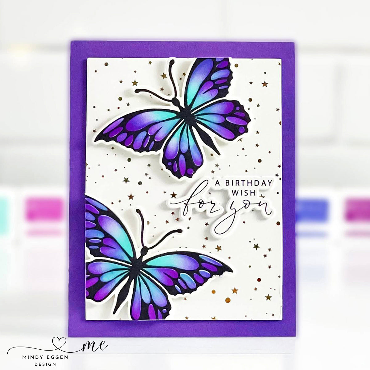 POLY-GLAZE Foiling Sheets- Flurries – Gina K Designs, LLC
