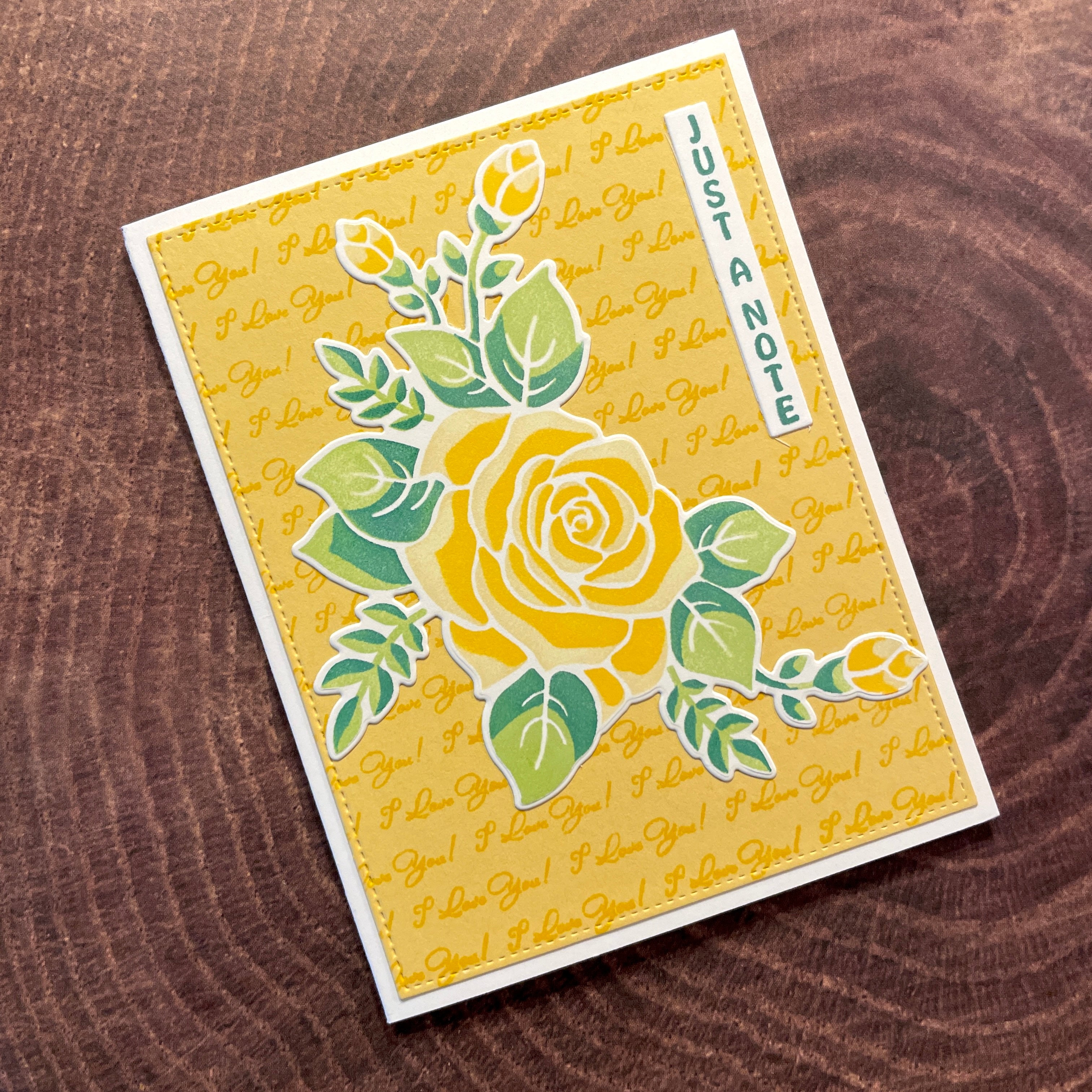 STAMPS I Love You Background Stamp Gina K Designs, LLC