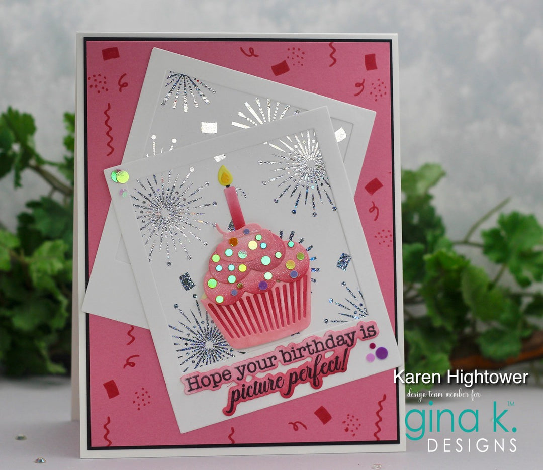 POLY-GLAZE Foiling Sheets- Birthday Sprinkles – Gina K Designs, LLC