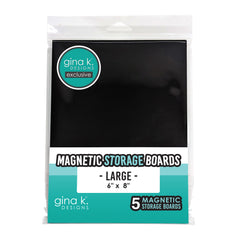 STORAGE- Magnetic Storage Boards- Large 6x8
