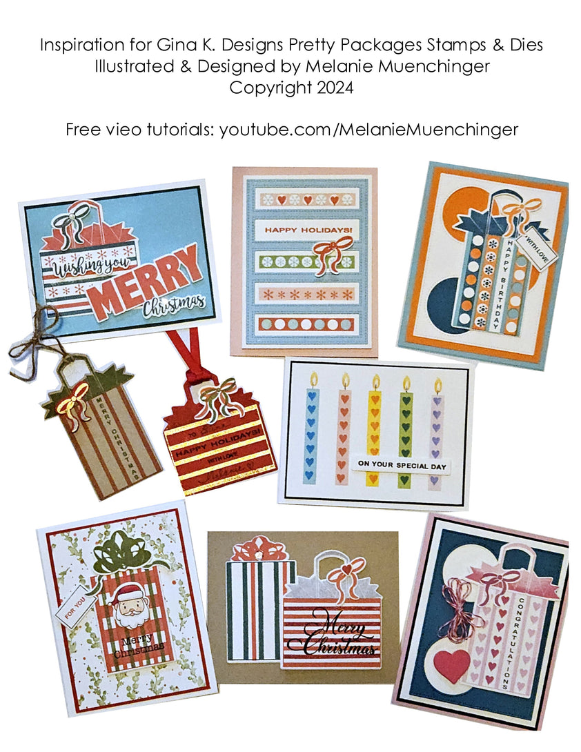 Stamps Pretty Packages Gina K Designs Llc