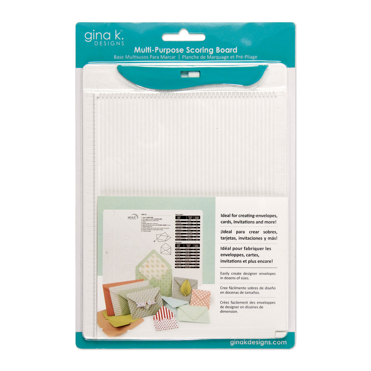 TOOL- Multi-Purpose Scoring Board – Gina K Designs, LLC