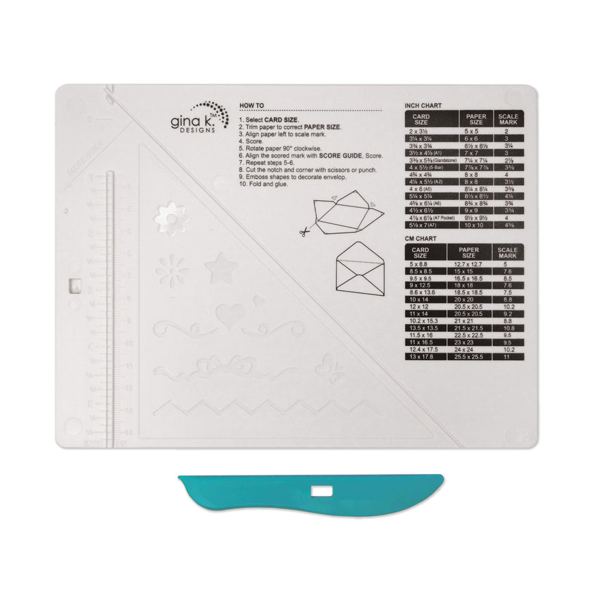 TOOL- Multi-Purpose Scoring Board – Gina K Designs, LLC
