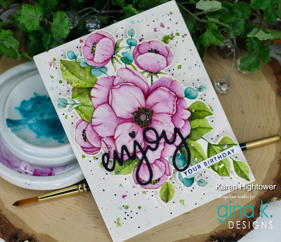 STAMPS- Flowers for You – Gina K Designs, LLC