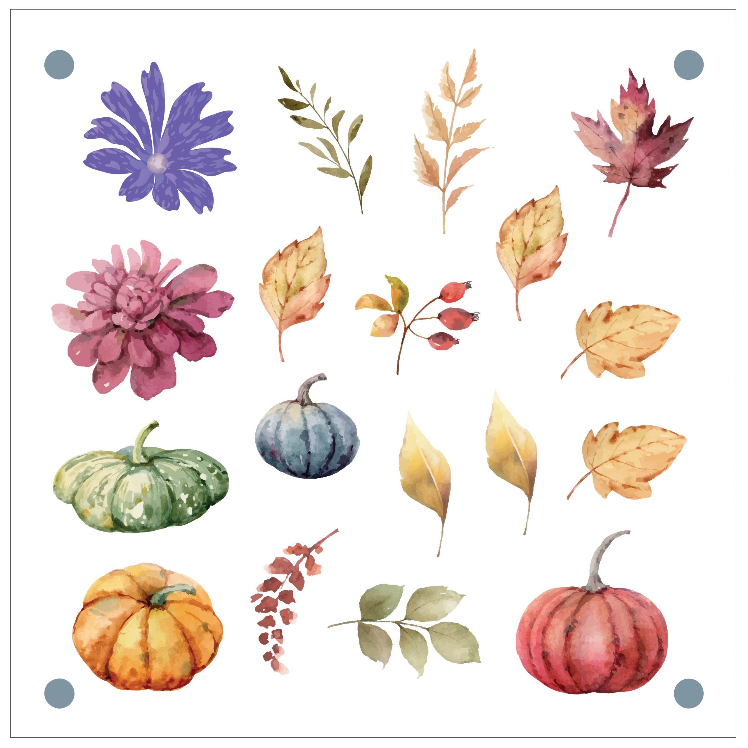 EPHEMERA- Autumn Splendor Ephemera Sheets – Gina K Designs, LLC