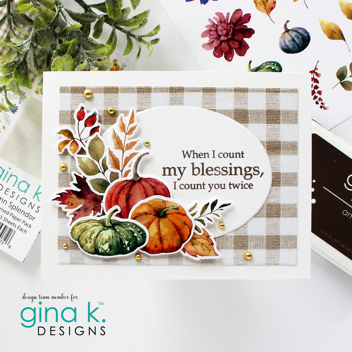 EPHEMERA- Autumn Splendor Ephemera Sheets – Gina K Designs, LLC