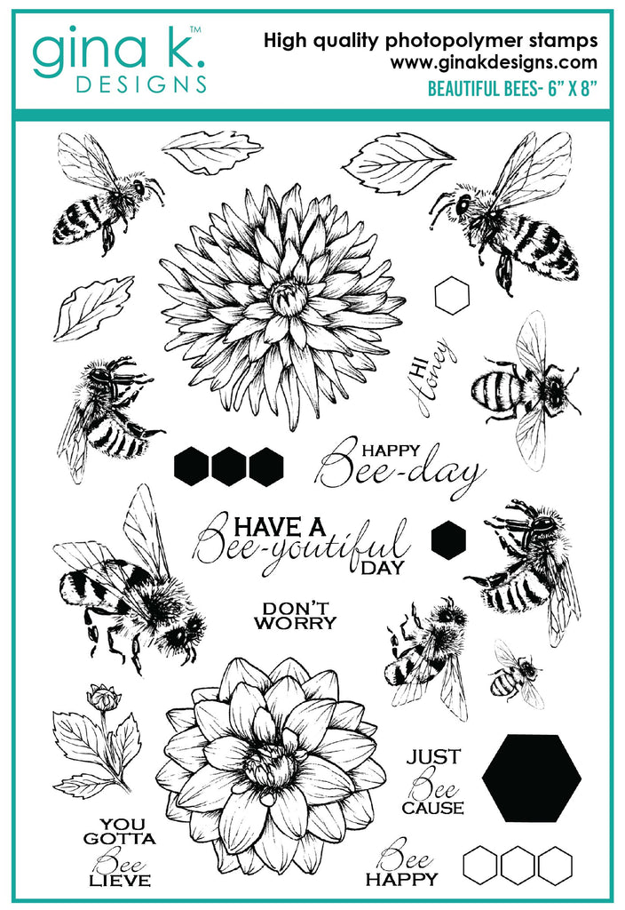 Beautiful Bees Stamp Set for Web-01