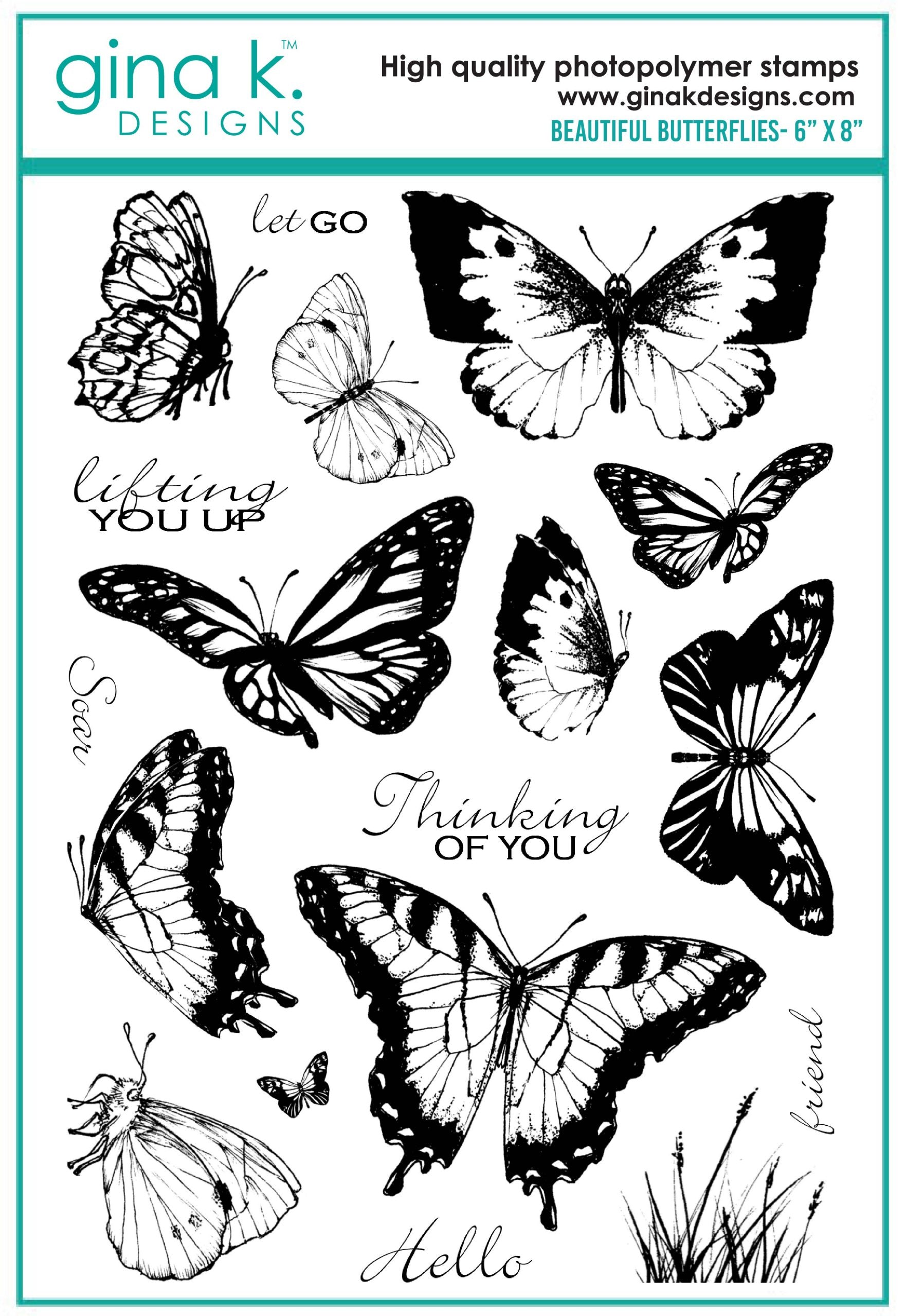 STAMPS- Beautiful Butterflies
