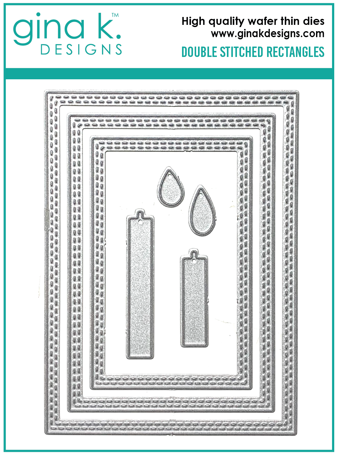 Double Stitched Rectangles Double Stitched Rectangles