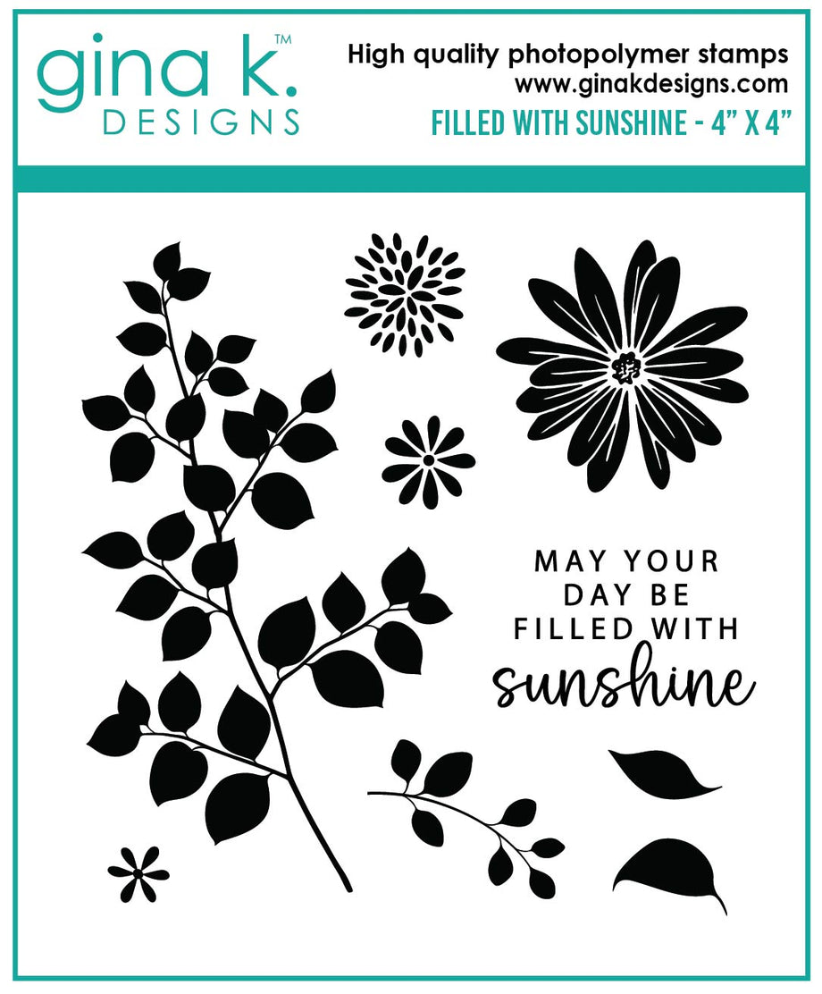 STAMPS- Filled With Sunshine – Gina K Designs, LLC