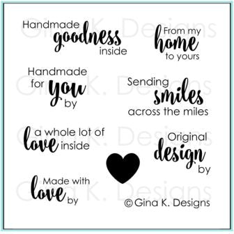 STAMPS- Baby Love – Gina K Designs, LLC