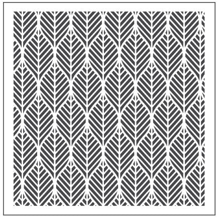 STENCIL-MATES- Black and White Outline Sheets- Ornamental Fans – Gina K  Designs, LLC