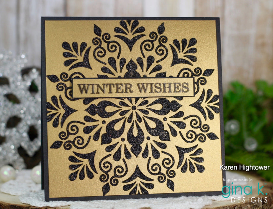 9132 mandala snowflake stencils