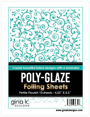 Poly Glaze Petite Flourish Web