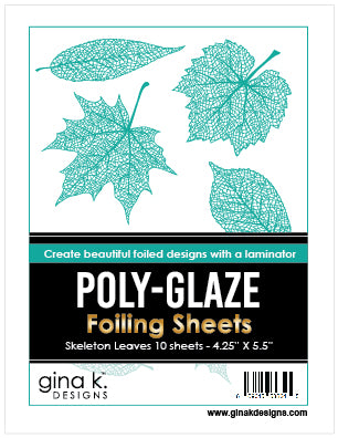 Poly Glaze Skeleton Leaves for Web