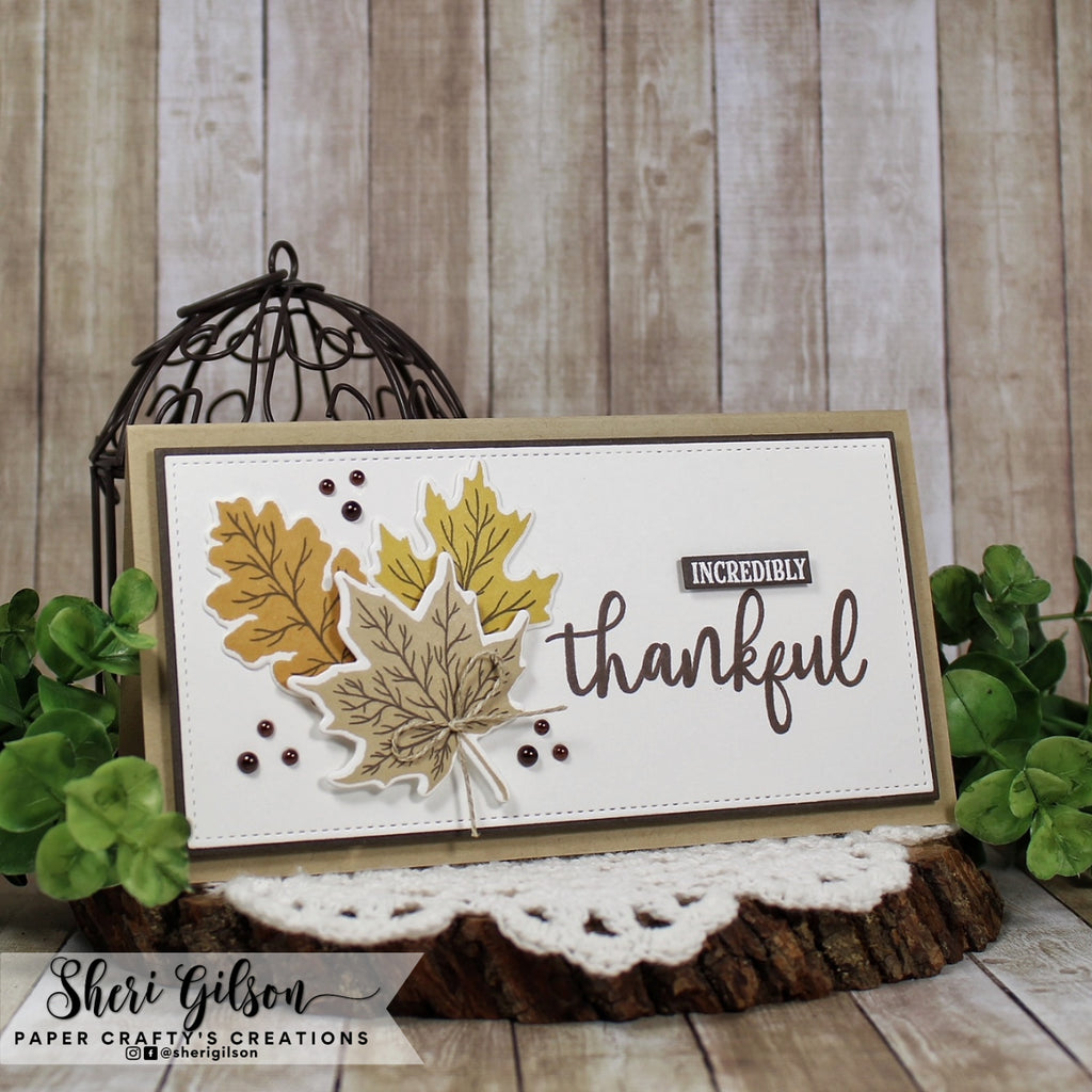 Sheri Gilson_GKD_Autumn Branches and Layered Leaves_Card #1