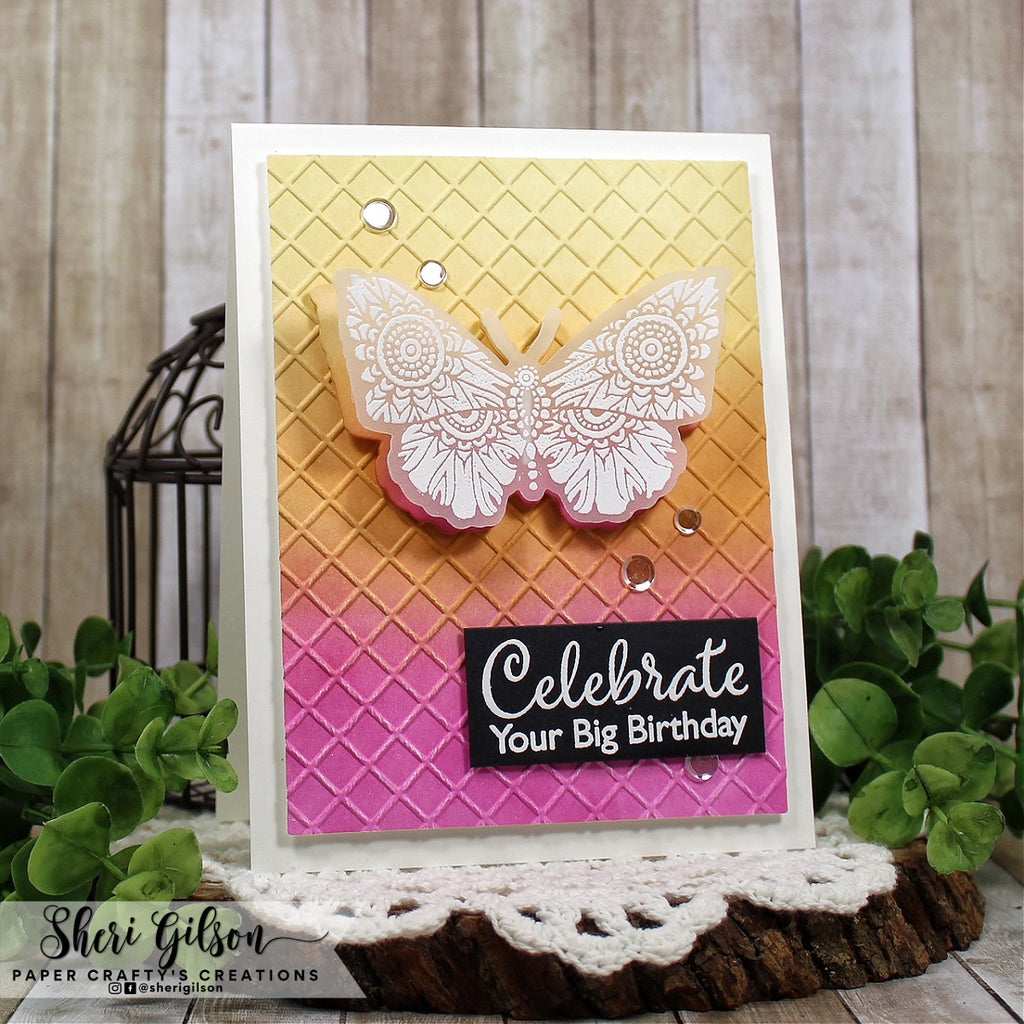 Sheri Gilson_GKD_Beautiful Butterflies 3 & Big Birthday_Card #1