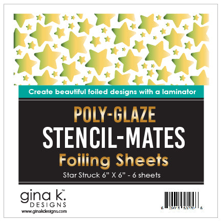 Stencil-Mates Star Struck PolyGlaze web