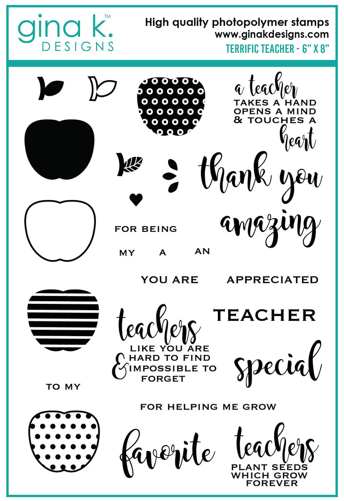 Terrific Teacher Stamp Set BS61-01