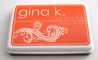 Gina K. Ink Cube-Tomato Soup 1 Mini Premium Dye Ink - Sunny Studio Stamps