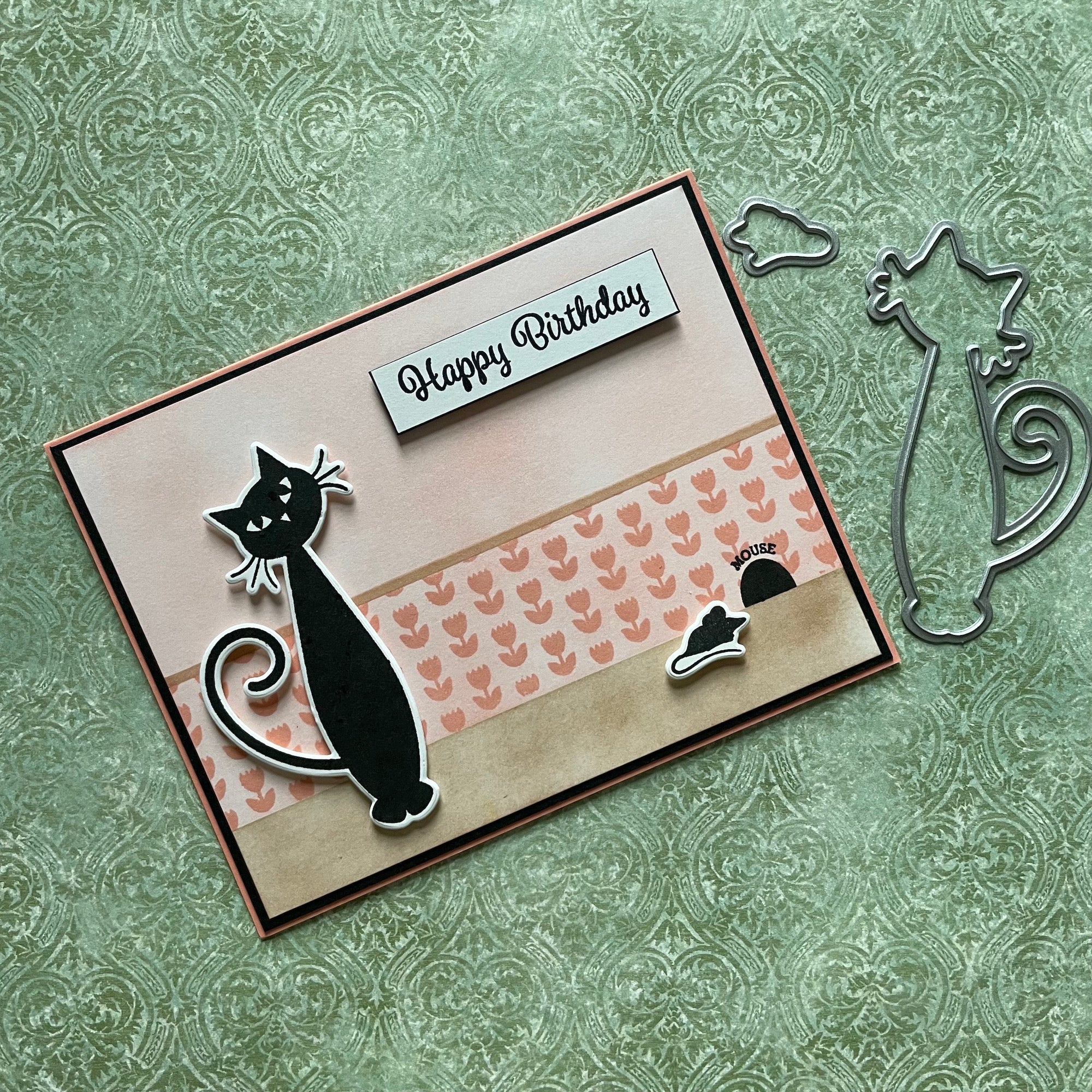 Birthday Cat Stamps