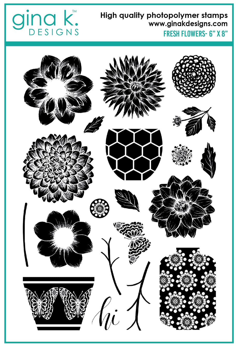 Flower Stamps 01