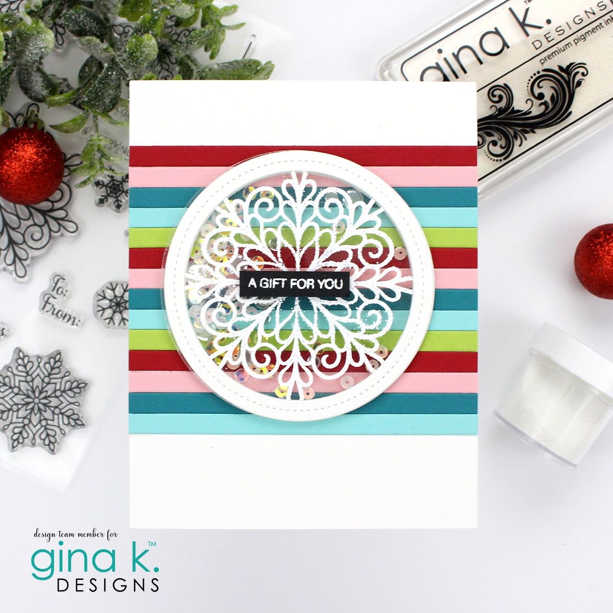 Gina K Designs Timeless Beauty Clear Stamps And Matching Dies
