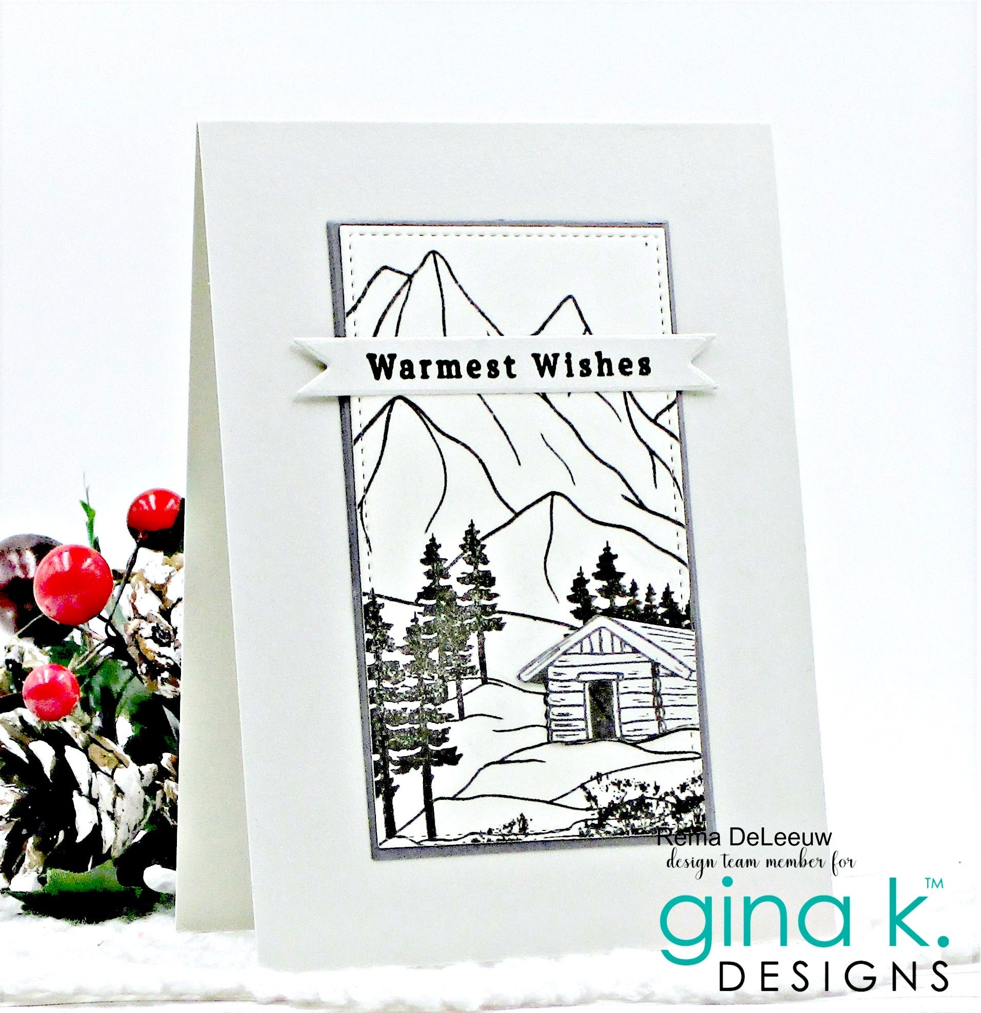 Introducing the Season of Peace Stamp Set with Gina K Designs - Indigojade  Creative