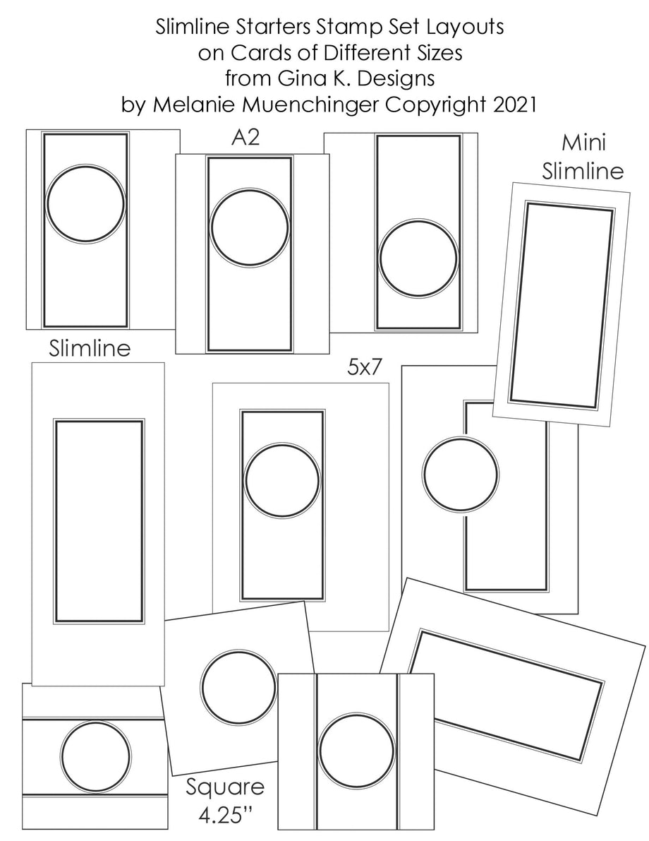 STAMPS- Early Spring MINI – Gina K Designs, LLC