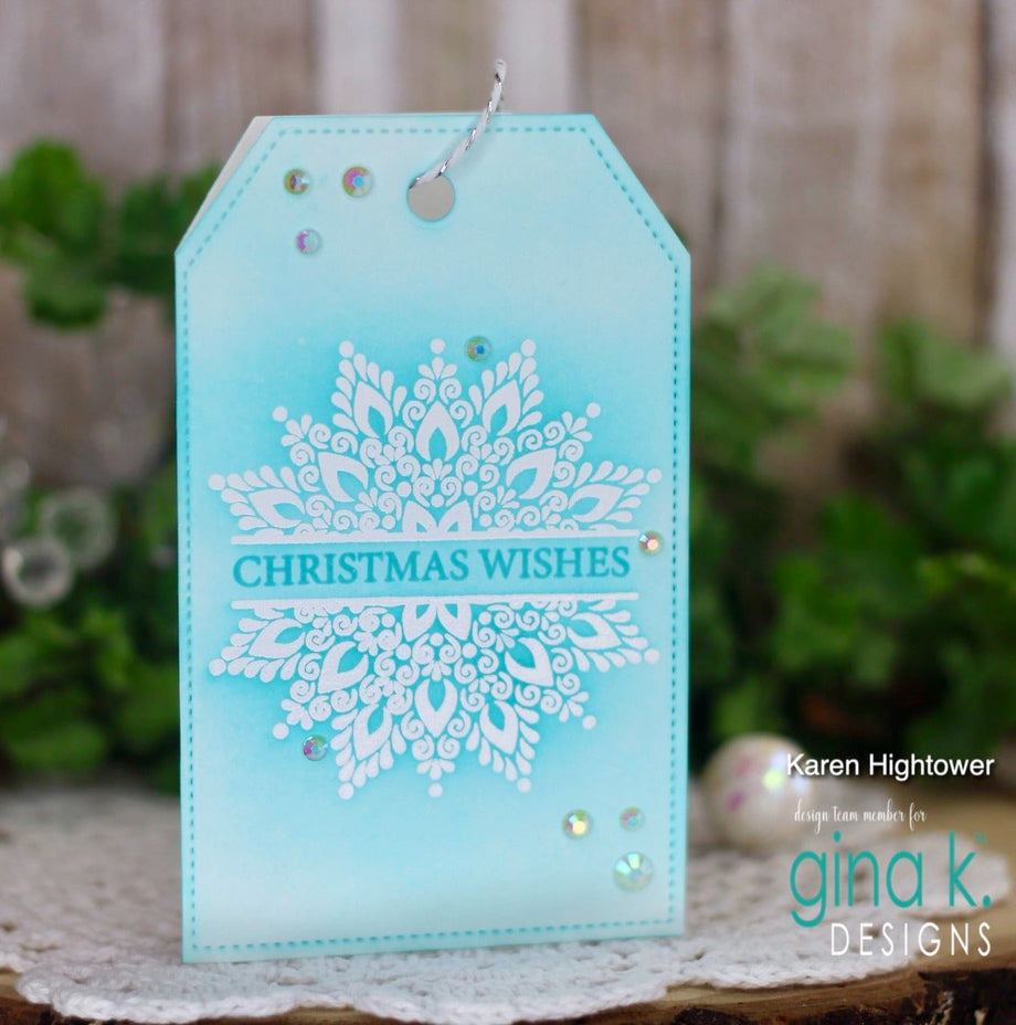 Gina K Designs - Folk Art Snowflakes - Stamp Set and Die Set Bundle – Fancy  Paper Company
