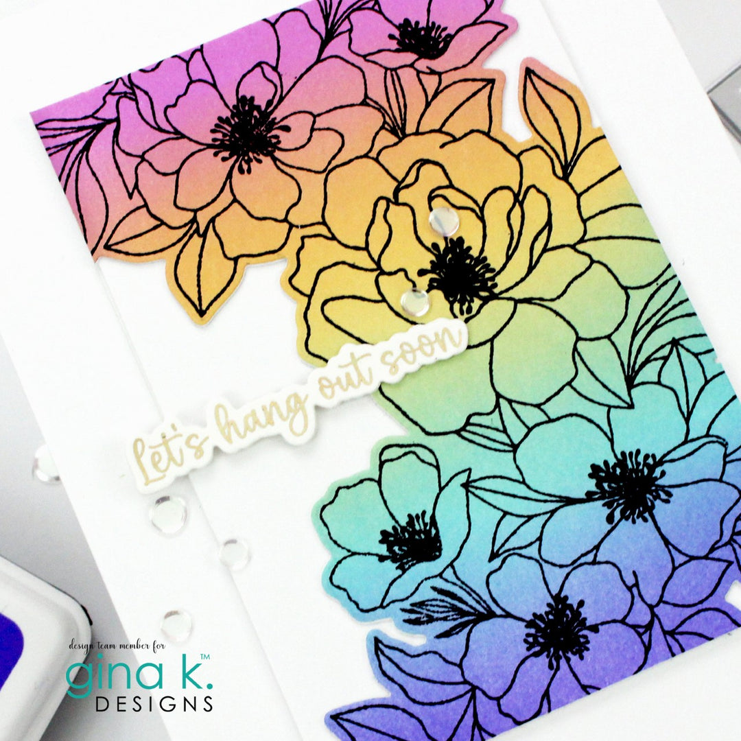 POLY-GLAZE Foiling Sheets- Lovely Notes – Gina K Designs, LLC